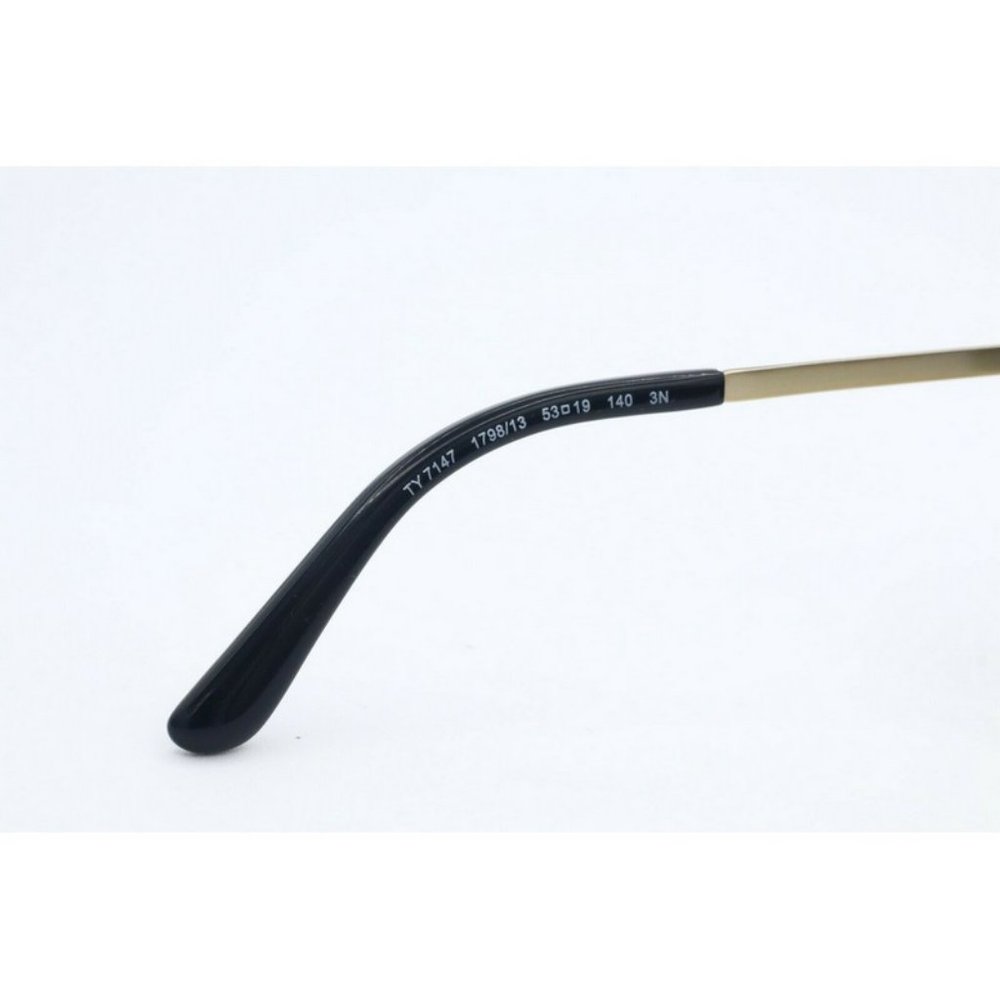 New Tory Burch TY 7147 1798/13 Cat Eye Black Sunglasses Gray Lenses 53mm - Picture 6 of 7